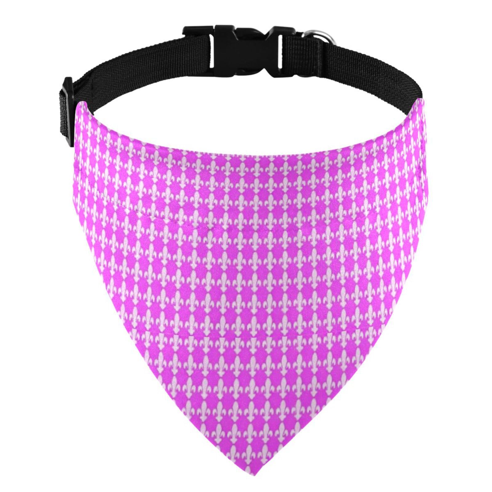 Écharpe triangulaire pour chien et chat lavable contre les taches
