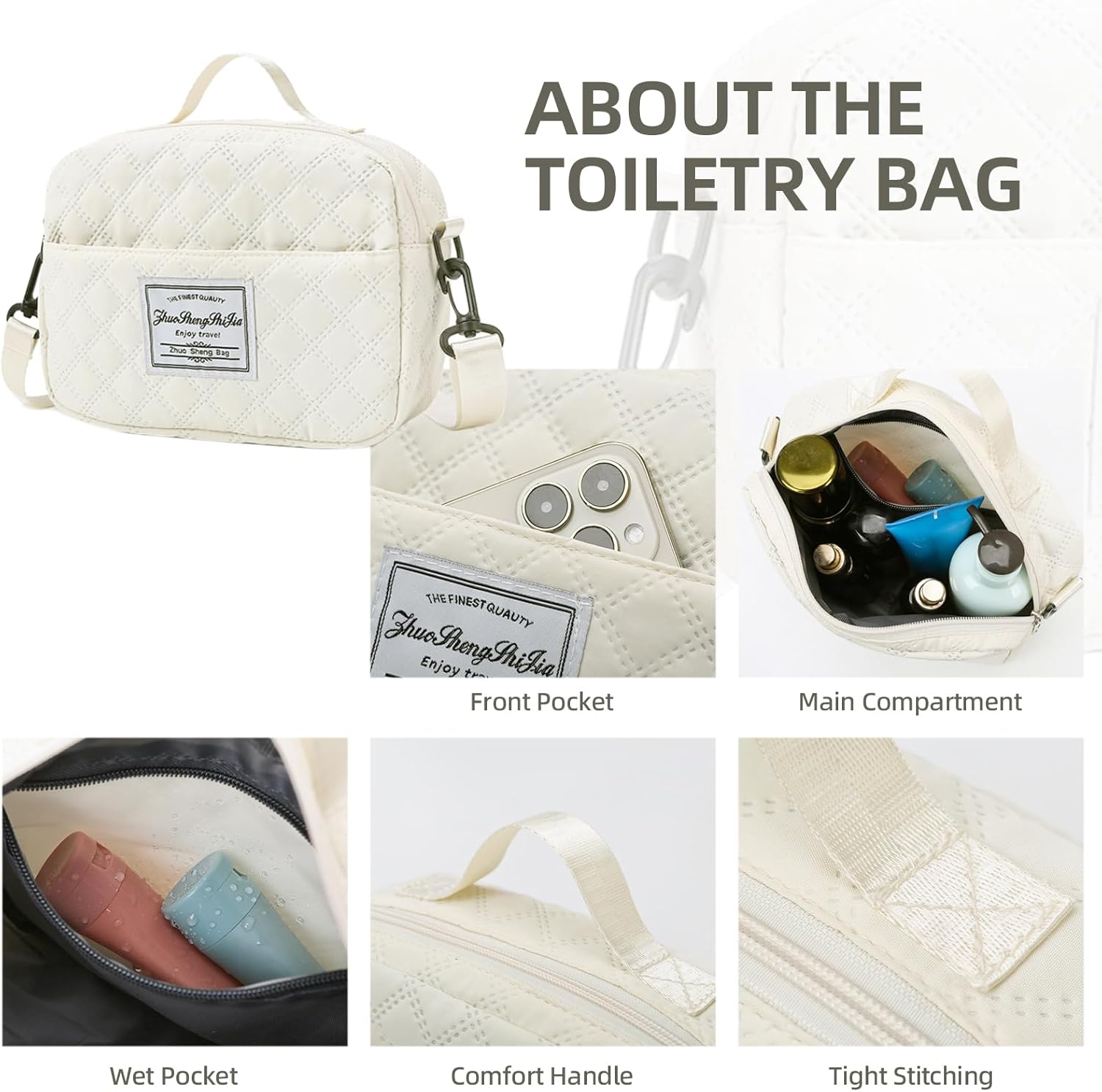 Weekender Bags for Women Travel Duffle Bag with Shoe Compartment Overnight Carry On Duffel Bag Gym Tote Bag with Toiletry Bag