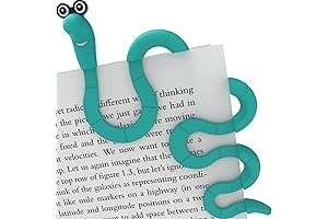 Wally the Bookworm Bookmark: The Perfect Delight for Young Readers, Students, and Bookworms Alike!