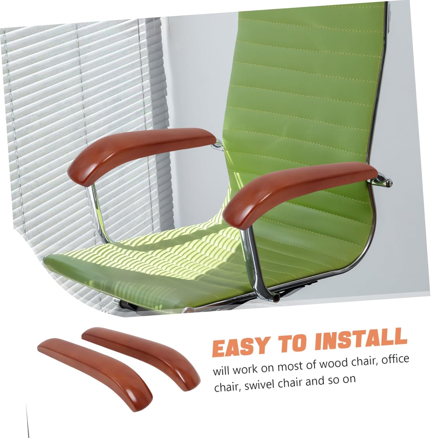 Veemoon 6pairs Solid Armrest Pads for Office Chair Replacement Ergonomic Design Fit for Chairs Comfortable Grip and Armrest Cushion