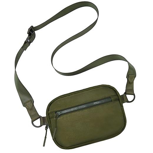 CHOLISS Small Crossbody Bags for Women and Man, Nylon Cross Body Bag, Travel Crossbody Purse for Women with Adjustable Strap for Workout Traveling Running Black