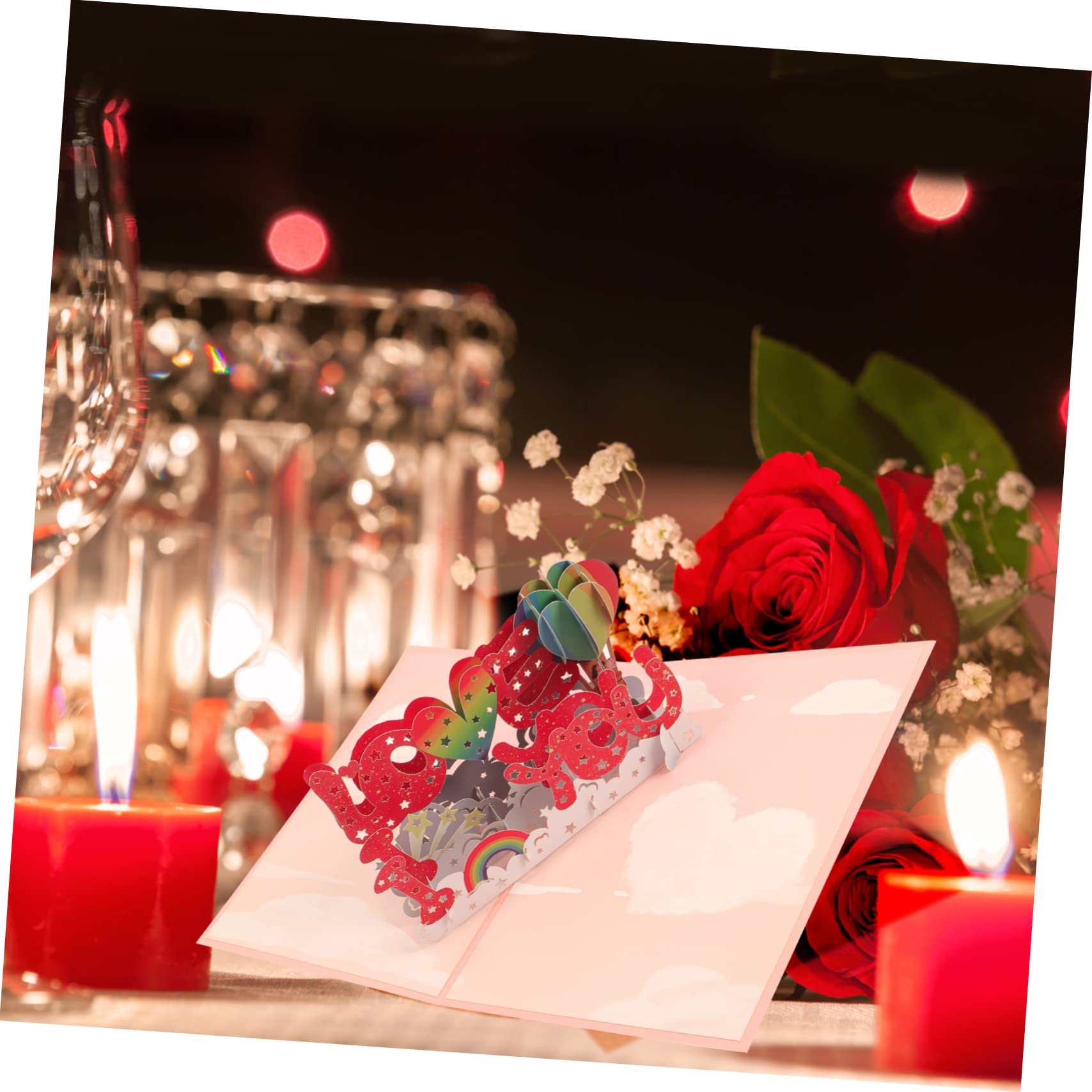 VILLCASE 4sets Biglietti Augurali Biglietti Per Anniversari e Speciali Per Festeggiare