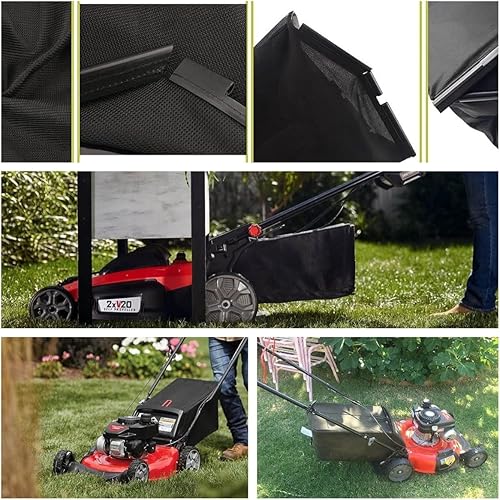 Miniatura 6 de 964-04154A se adapta a la bolsa de recogedor de césped de 21 pulgadas compatible con MTDCraftsman Walk Behind Mower 964-04154 (no incluye marco de