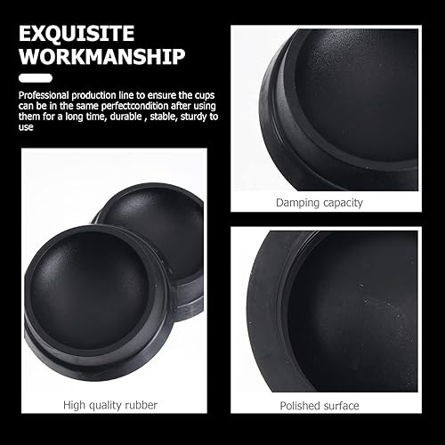 Miniatura 3 de Tapón de rueda para muebles, protector de suelo para cama de bebé, almohadilla de rueda para muebles, almohadilla para patas de muebles, tapón de