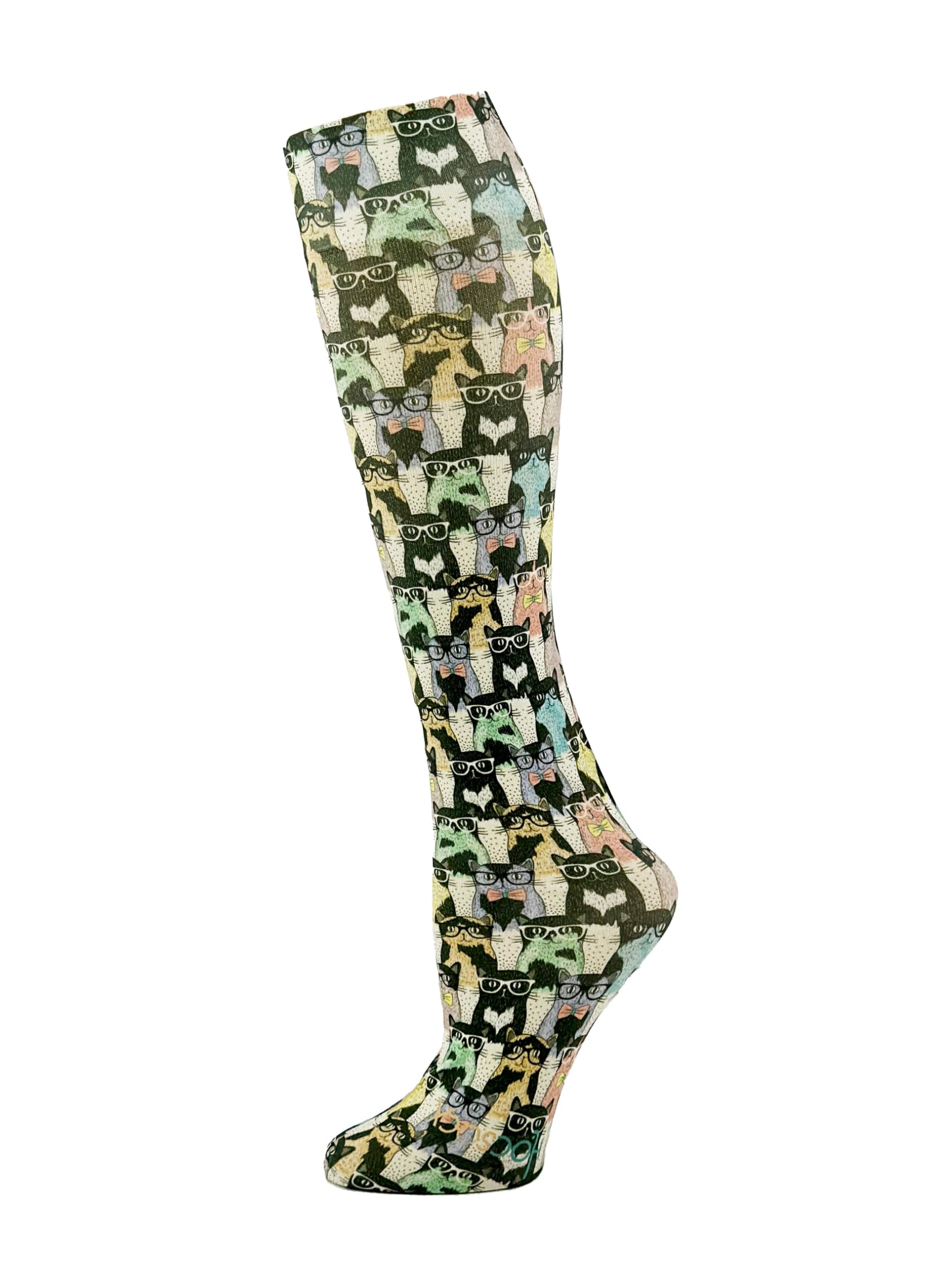 Hocsocx Elephant Lines Socks Performance Liner Moisture-Wicking Protection for Field Hockey, Ice Hockey, and Soccer