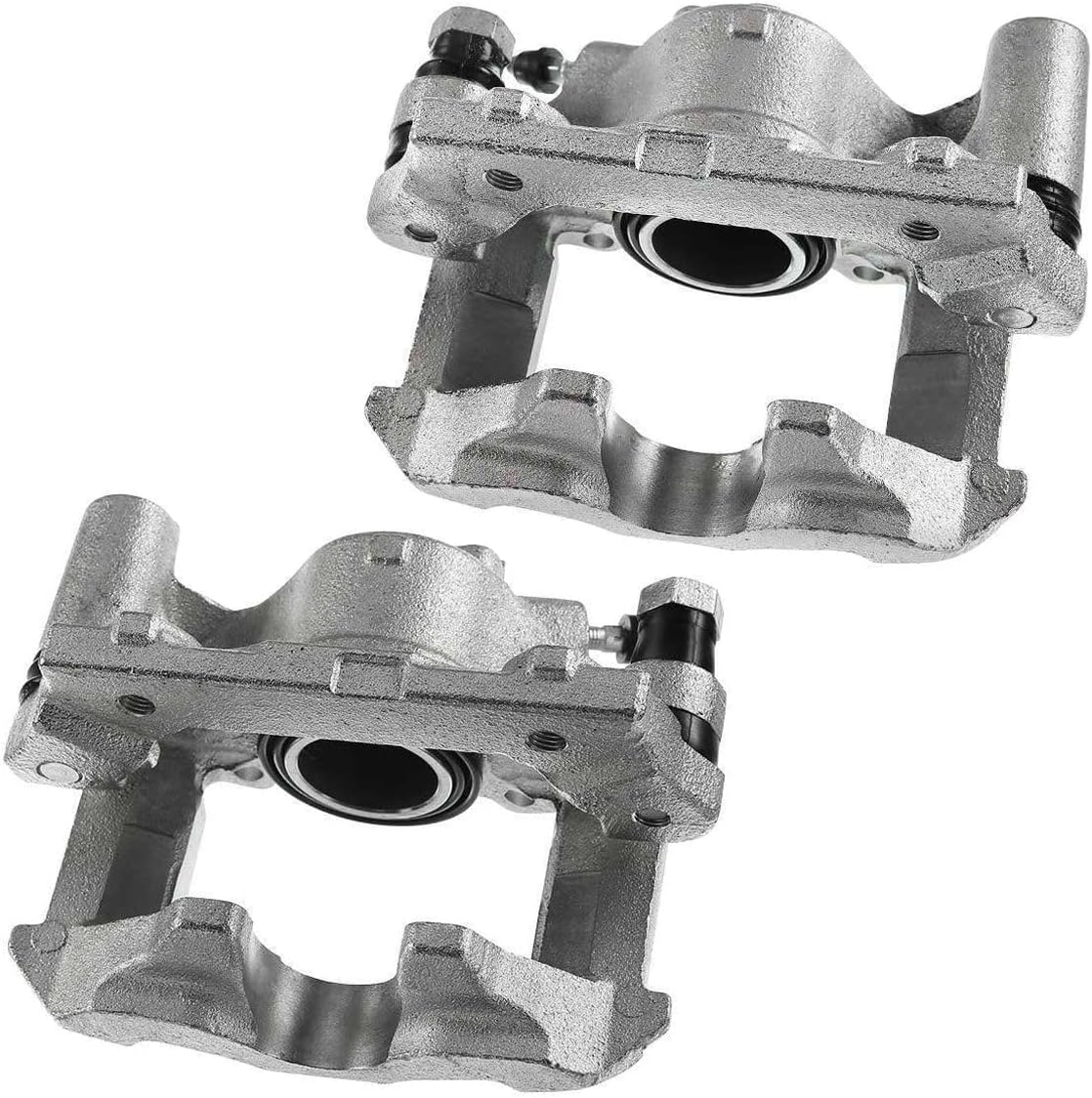 MANCHE 2pcs Disc Brake Caliper Assembly Set Rear Left Right Steel 1-Piston with Bracket for Lexus for IS250 2.5L 2006-2013 4785053051 4783053051