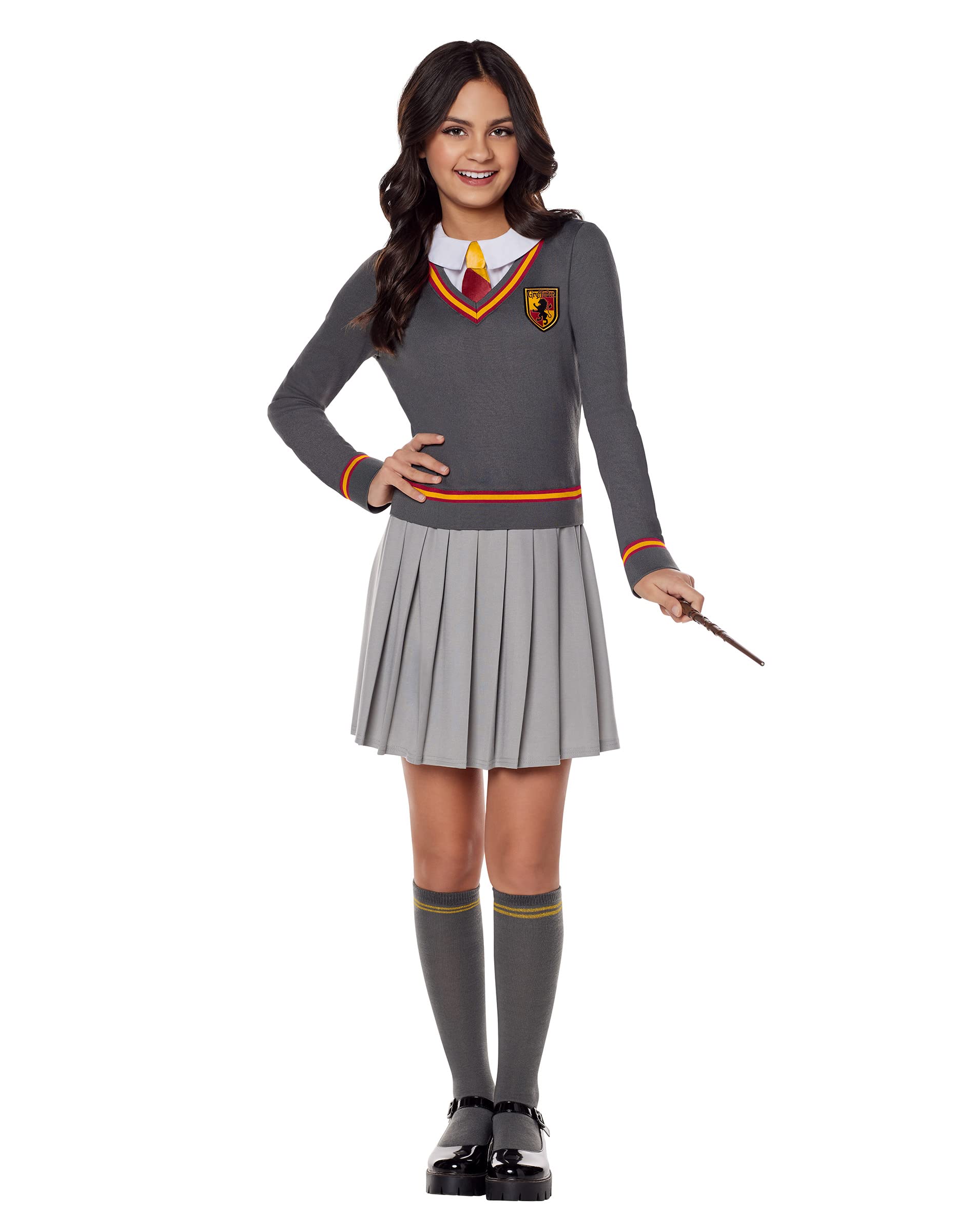 Spirit Halloween Harry Potter Kids Gryffindor Uniform Dress Costume | Officially Licensed