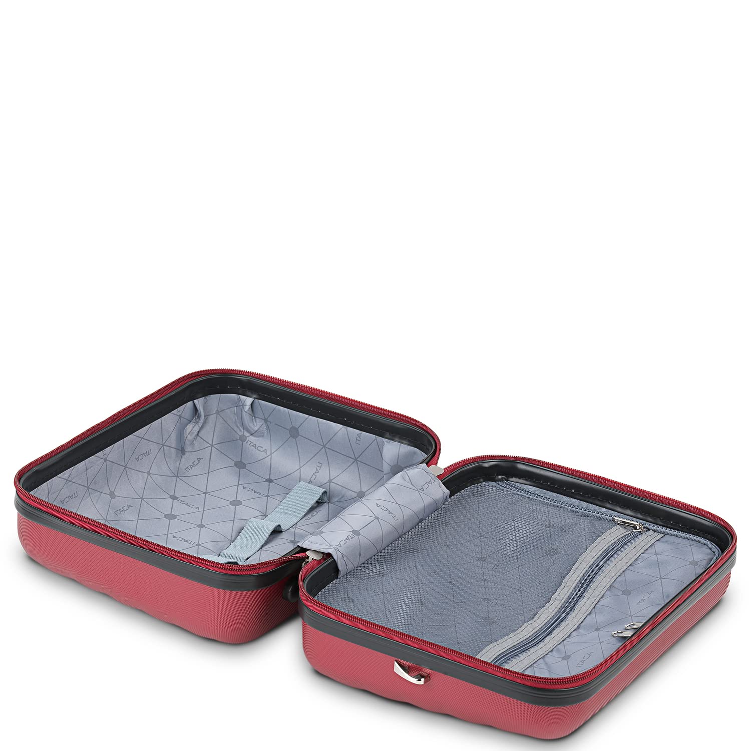 ITACA – Maletas de Viaje rígidas 4 Ruedas Trolley ABS y Estuche de Aseo. Extensibles Resistentes y Ligeras. Mango de 2 Asas y Cadenas. Pequeña Mediana y Grande.