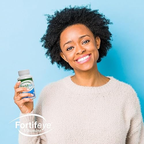 Miniatura 3 de Fortifeye Focus - Suplemento para el cuidado de los ojos  Triple carotenoide que incluye astaxantina, luteína y zeaxantina  90 cápsulas de cápsula