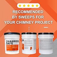 Vista 3 de Chamber Safe - Mortero refractario, 5 galones