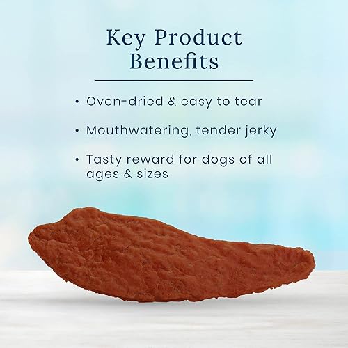 Miniatura 4 de Blue Buffalo True Chews Premium Jerky Cuts - Golosinas naturales para perros, bolsa de 10 onzas