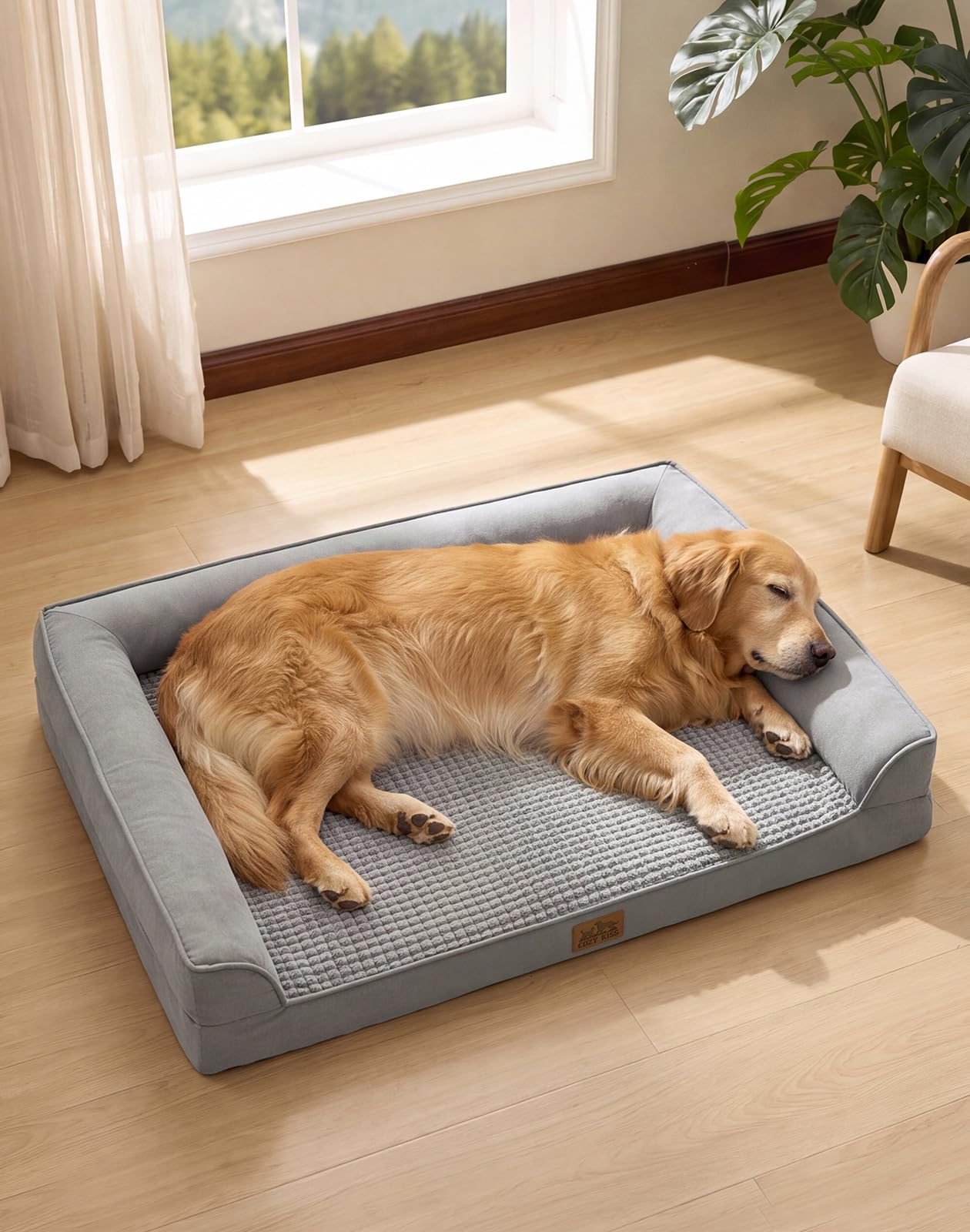 COZY KISS Orthopedic Dog Bed U-Shape XL