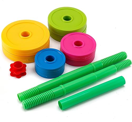 Miniatura 7 de Juego de pesas ajustables para llenar con arena o agua, para niños