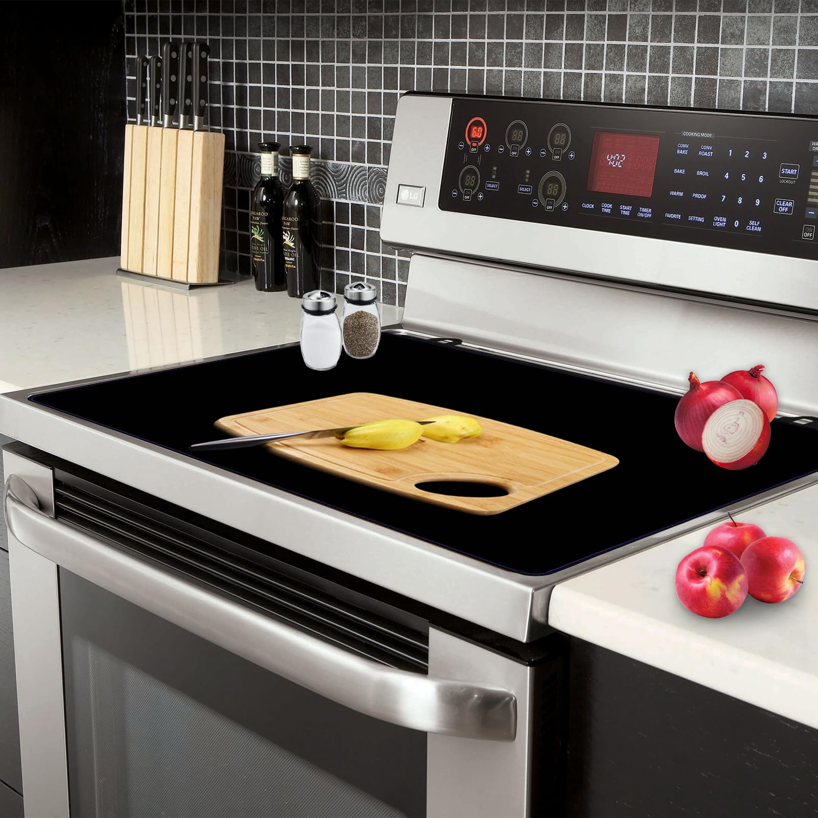 Ehskzjh Couvre-Plaque Ignifuge Et Imperméable Pour Cuisinière