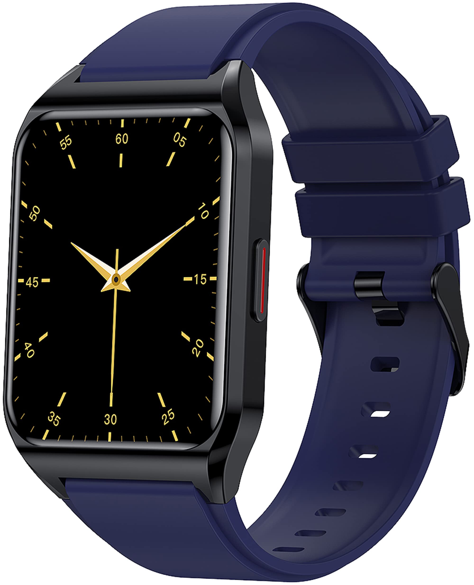 Smartwatch Telefonieren, Fitness Tracker 1.69 Zoll Touchscreen Fitness Uhr mit Blutdruckmessung Kalorie Musik Schrittzähler Herzfrequenz Schlafanalyse Sportuhr Smart Watch für Android iOS