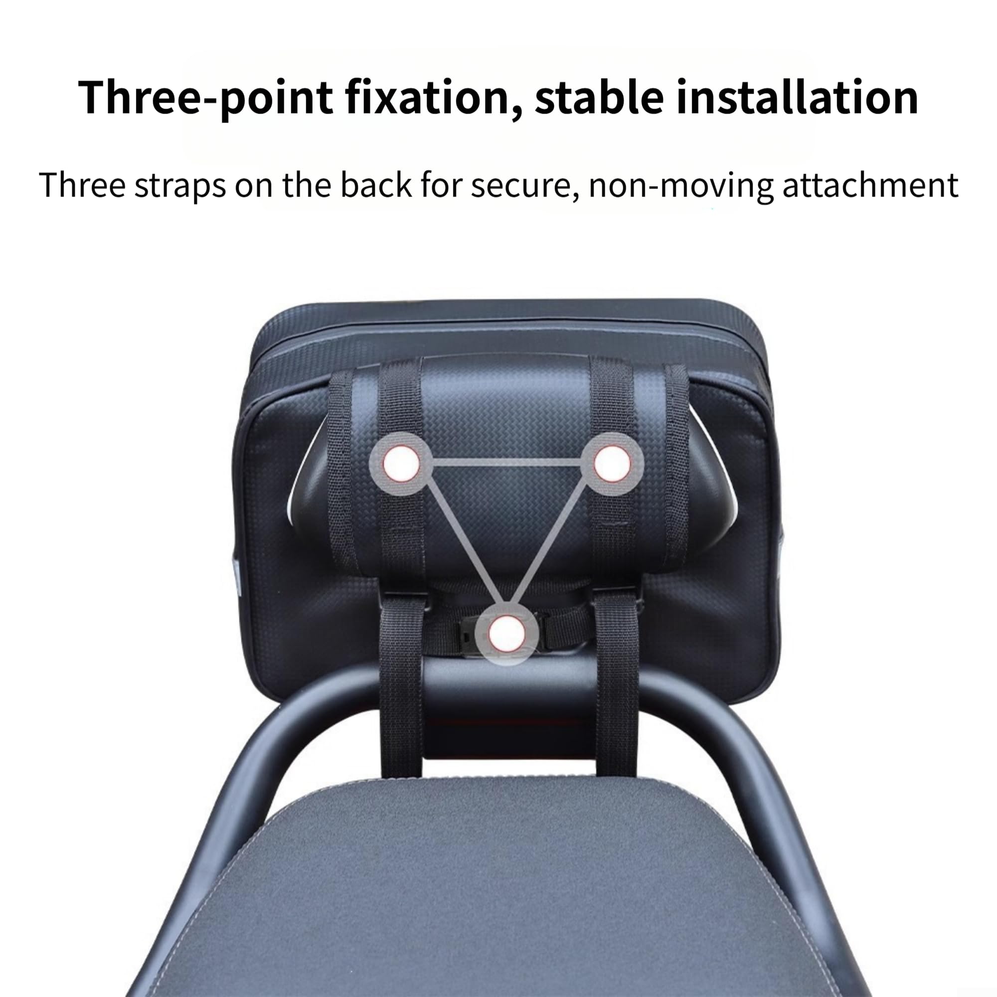 Borsa Casco per moto 9L con Strisce Riflettenti Borsa Casco per