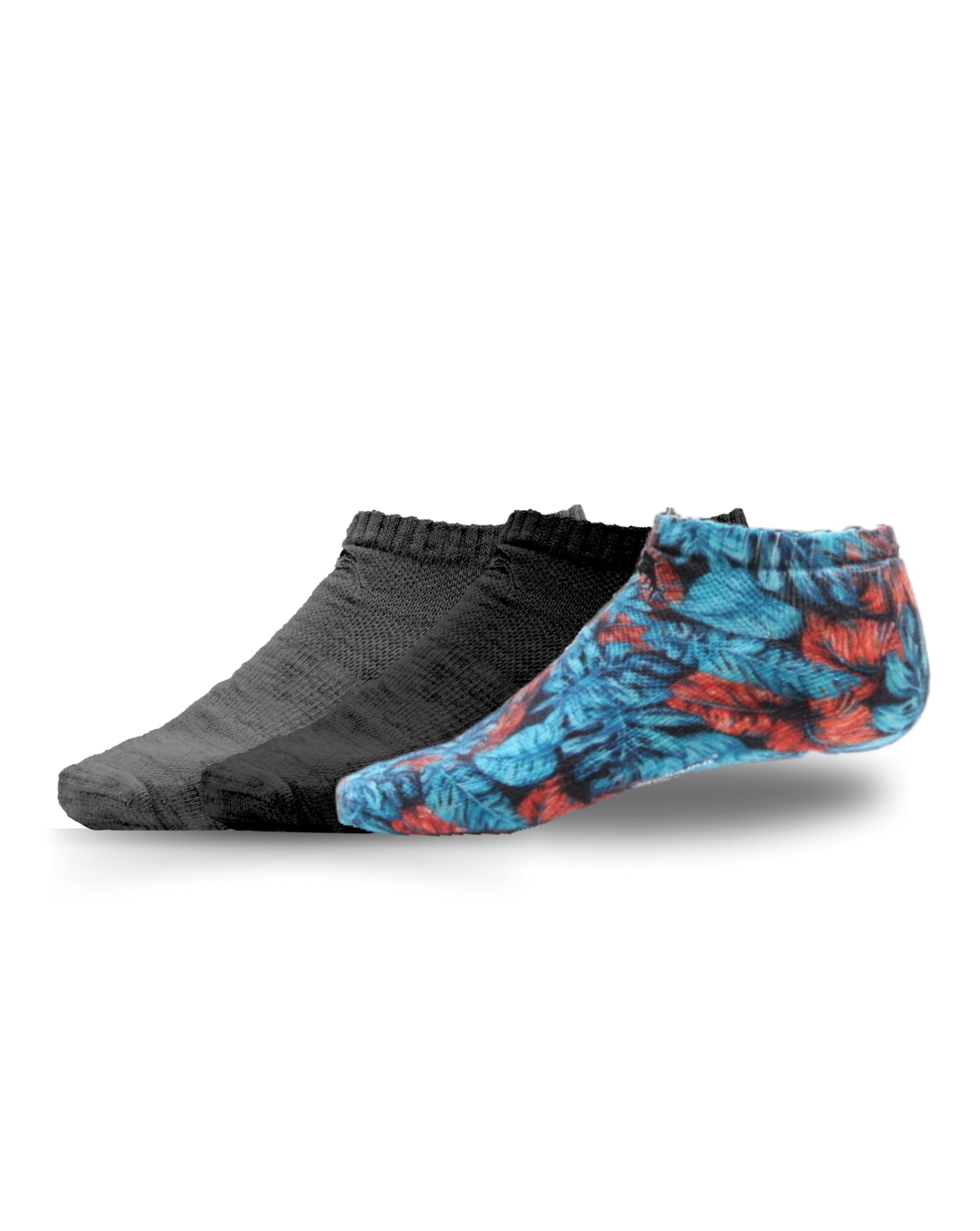 Tommy BahamaMen's Athletic No-Show Socks, Reinforced Heel & Toe Support, Coolmax Ecomade Moisture Wicking Fabric