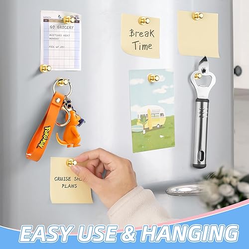 Miniatura 68 de VNDUEEY 12 imanes negros para nevera, imanes de pizarra blanca, imán pequeño y fuerte para pizarra, oficina, aula, cocina