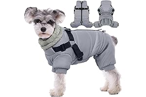 Grey Dog Snow Coat - The Ultimate Winter Protection for Your Furry Friend