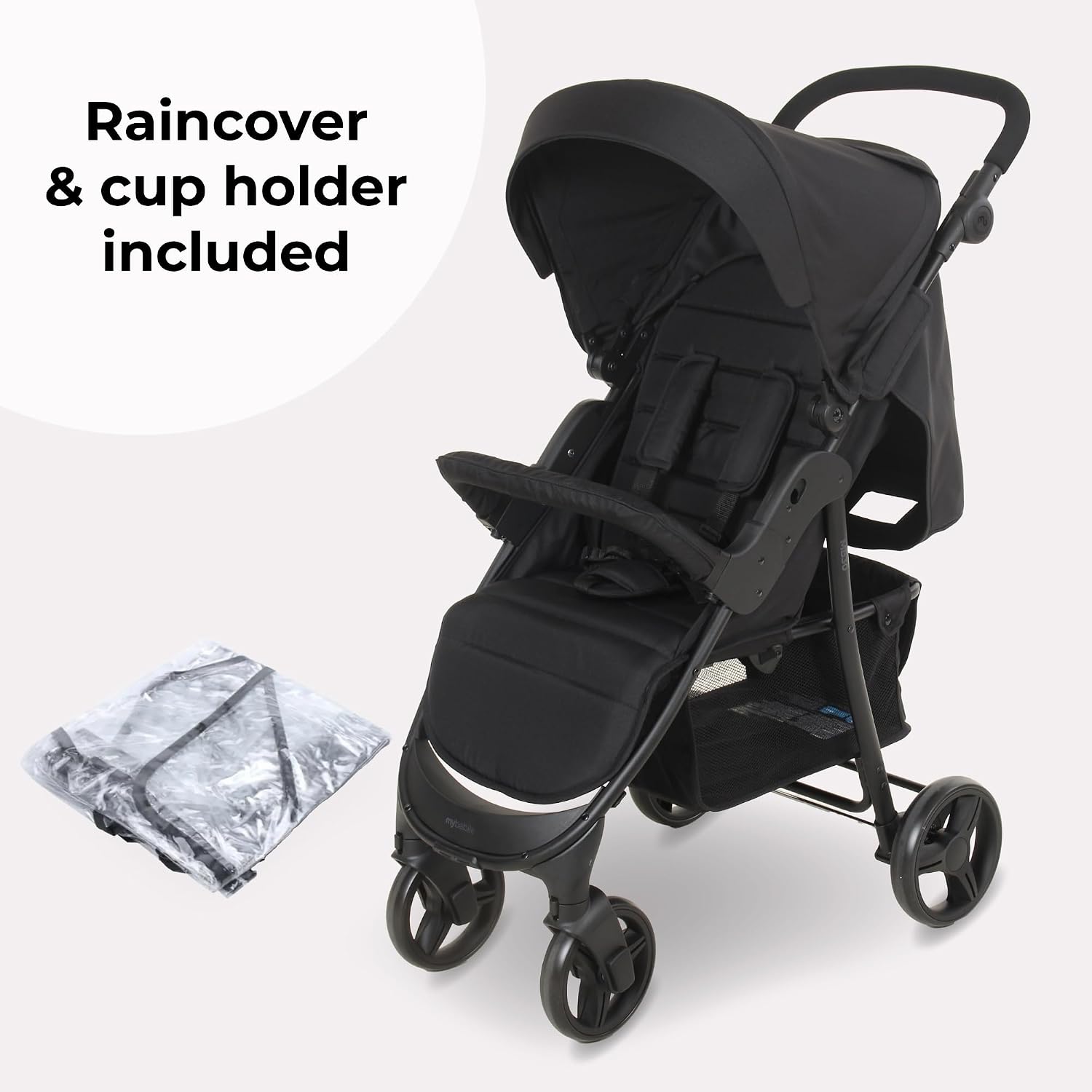 MB30 Pushchair – from Birth to 4 Years (22kg), Easy Compact Fold (MB3… thumbnail 7