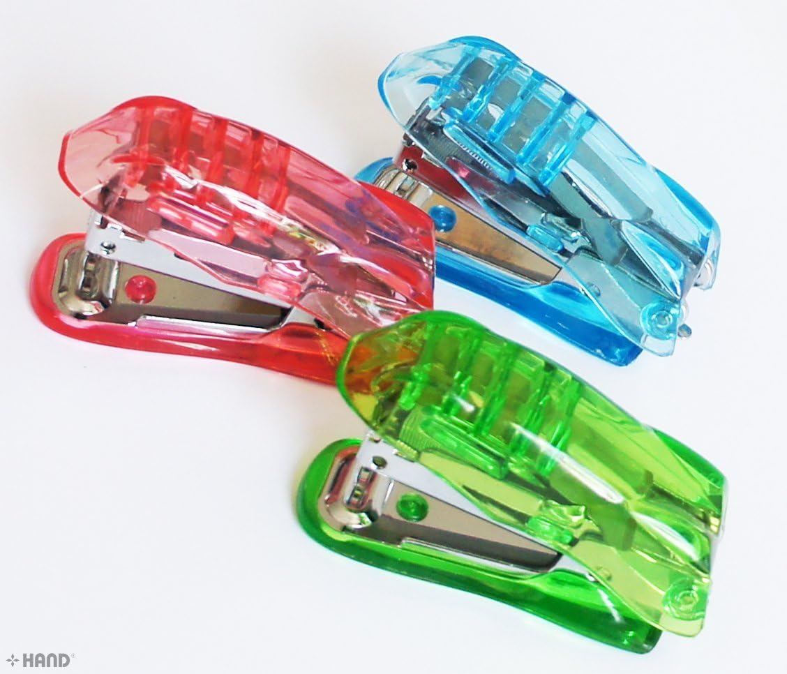 Small Transparent Pocket Stapler Set - Pack of 2