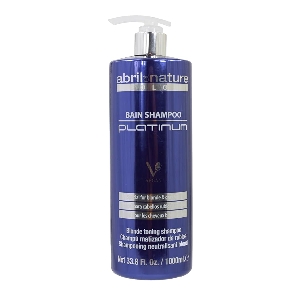 Platinum Shampoo & Treatment セット Amazon.com : Abril Et Nature Bain Shampoo Platinum - 1000 ml