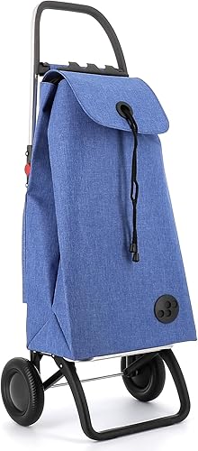 Vista 11 de ROLSER Carrito de compras plegable con ruedas Carrito personal plegable para comestibles Duradero y portátil Coral