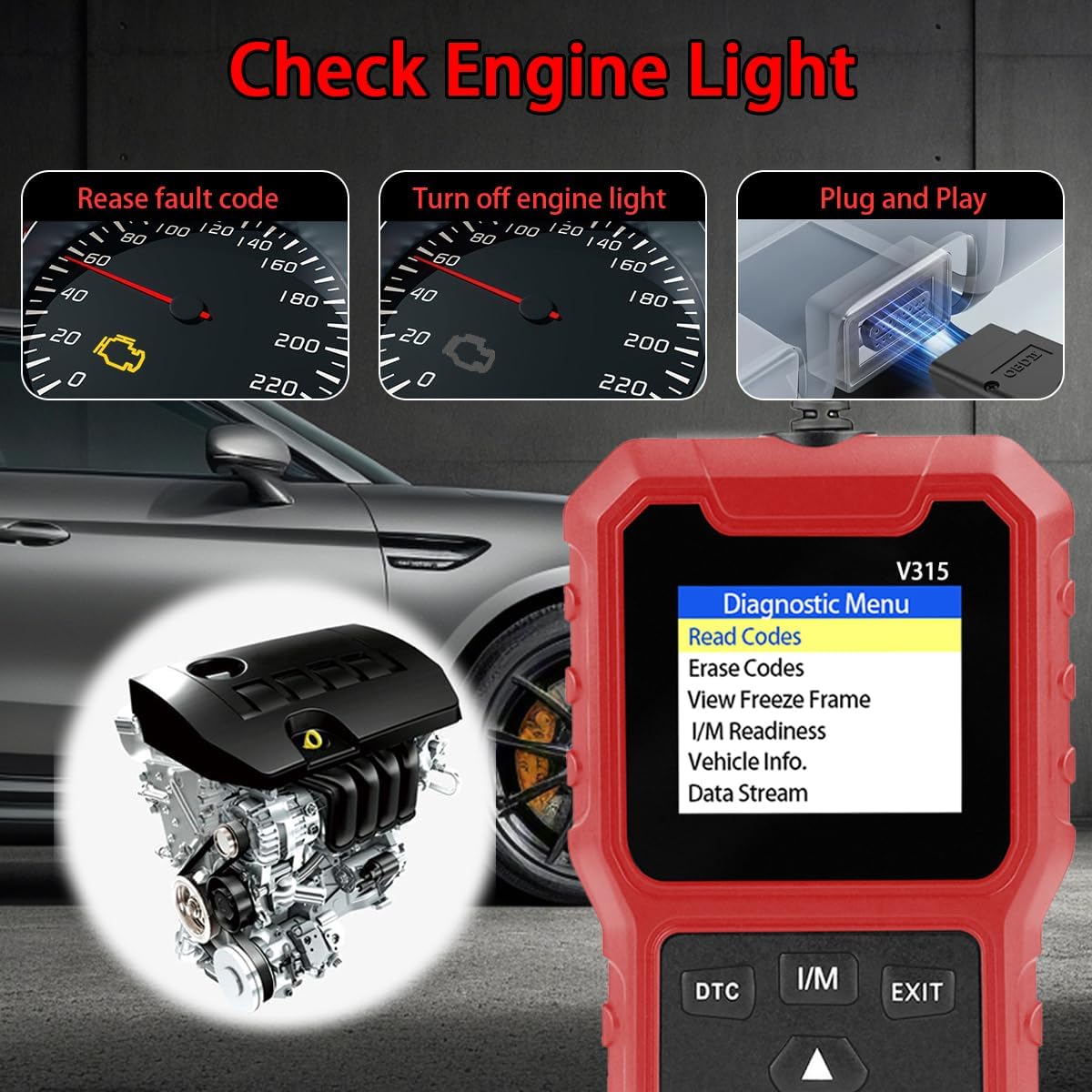 Check Engine Light reset process
