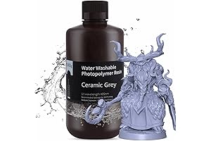 ELEGOO Water Washable 3D Printer Resin: Exceptional Precision, Effortless Cleanup
