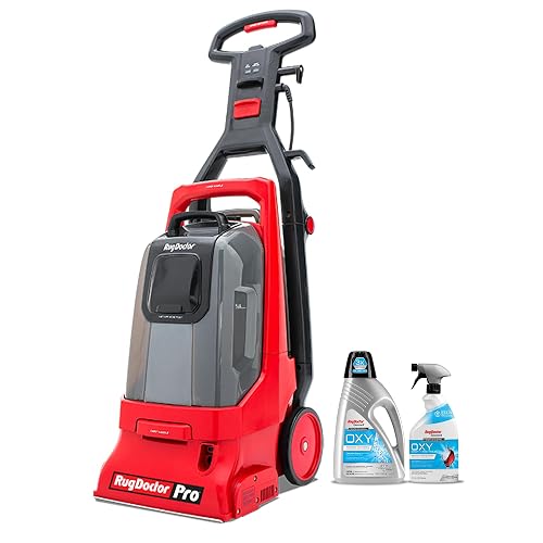 Rug Doctor Pro Deep Commercial Carpet Cleaner with Oxy Bundle