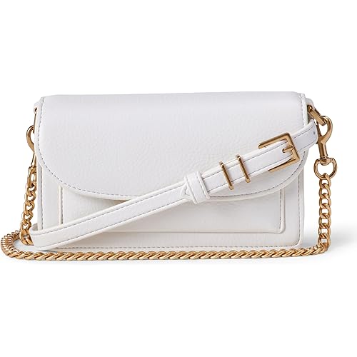 Amazon Essentials Convertible Crossbody Clutch Bag with Interchangeable Straps