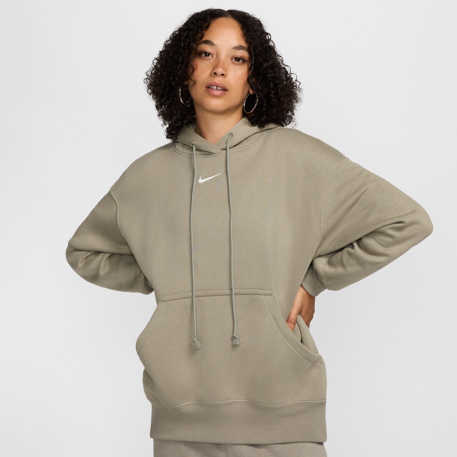 NIKE Bluza z długim rękawem Kobiety W Nsw Phnx Flc Os Po Hoodie