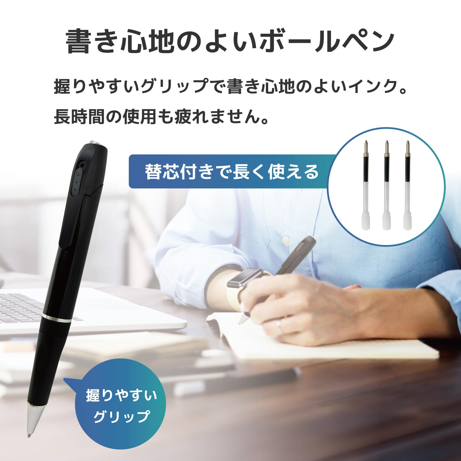 Amazon.co.jp: 小型カメラ 1200万画素 ペン型カメラ ボールペン型