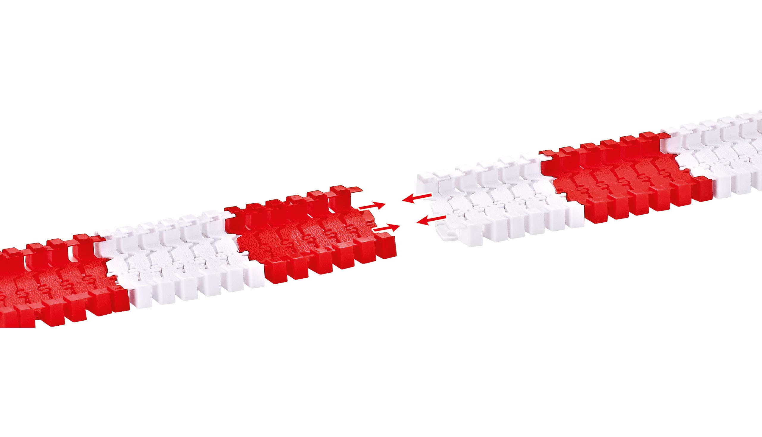 Amewi 100664 Magic Traxx Weihnachtsstrecke 168-teilig mit LED-Fahrzeug