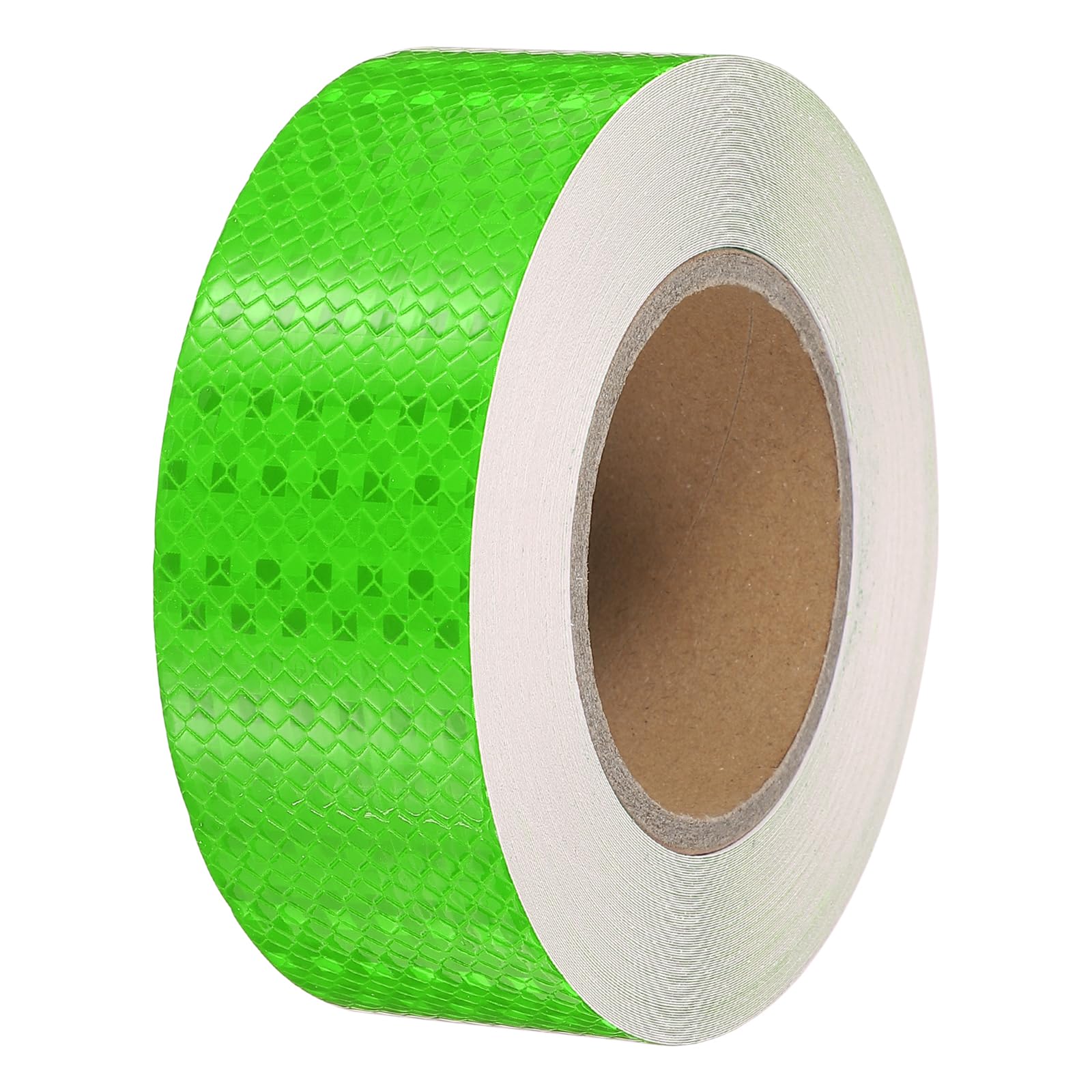 PATIKIL Reflective Tape, 1 Roll 2 Inch x 82 ft Waterproof Self Adhesive High Visibility Caution Warning Safety Tape Outdoor Reflector for Trucks Trailers Cars, Green