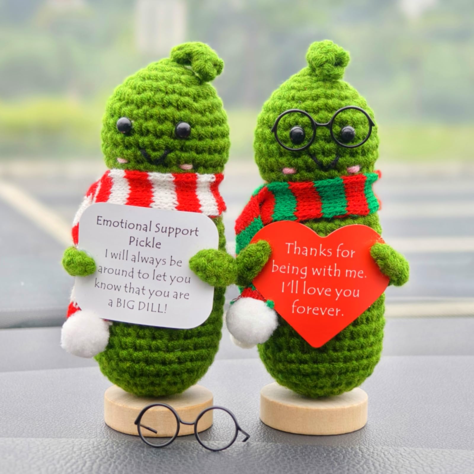 Muñeca Tejida A Mano Positiva - Regalo De Ánimo Amigo, Adorable Peluche Para Decoración De Fiestas Y Despedida De Colegas (Amarillo)