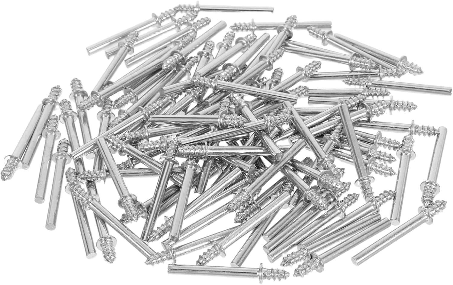 100 Pcs Polishing Extension Rods Buffing Pads for Electric Grinders Metal Working Tool Adapter Secure Attachment for Efficient Grinding and Polishing Tasks