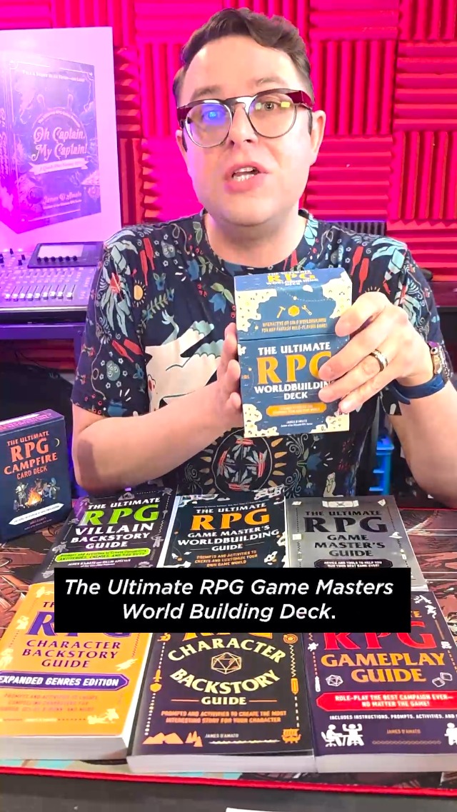 Image of The Ultimate RPG Worldbuilding Deck: 75 Cards to Create and Customize Your Own Game World (Ultimate Role Playing Game Series)