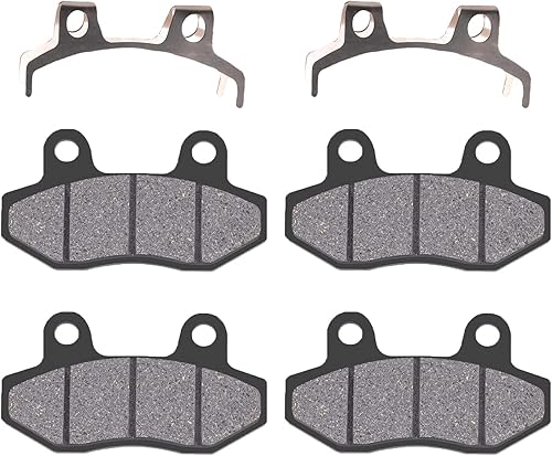 Juego de 2 pastillas de freno para 150cc 200cc 250cc ATV Dirt Bike Pit Bike Go Kart, Yerf-Dog Spiderbox 150cc GX150 go kart Gy6 49cc 50cc 125cc