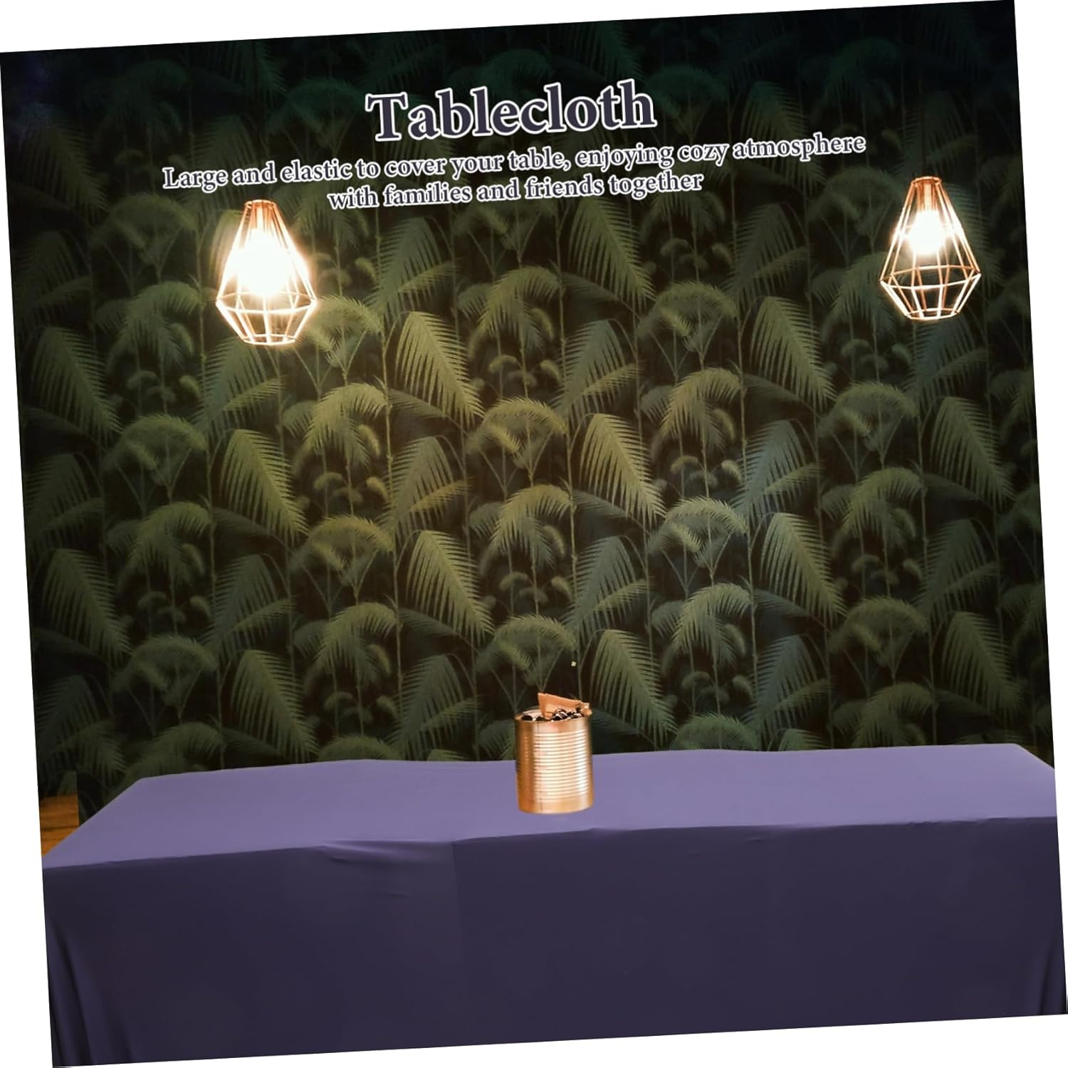 Elastic Stretch Table Cover for Foot Folding Tables Solid Color Banquet Tablecloth for Weddings Parties Outdoor Events and Home Use Easy to Install and Wrinkle Resistant