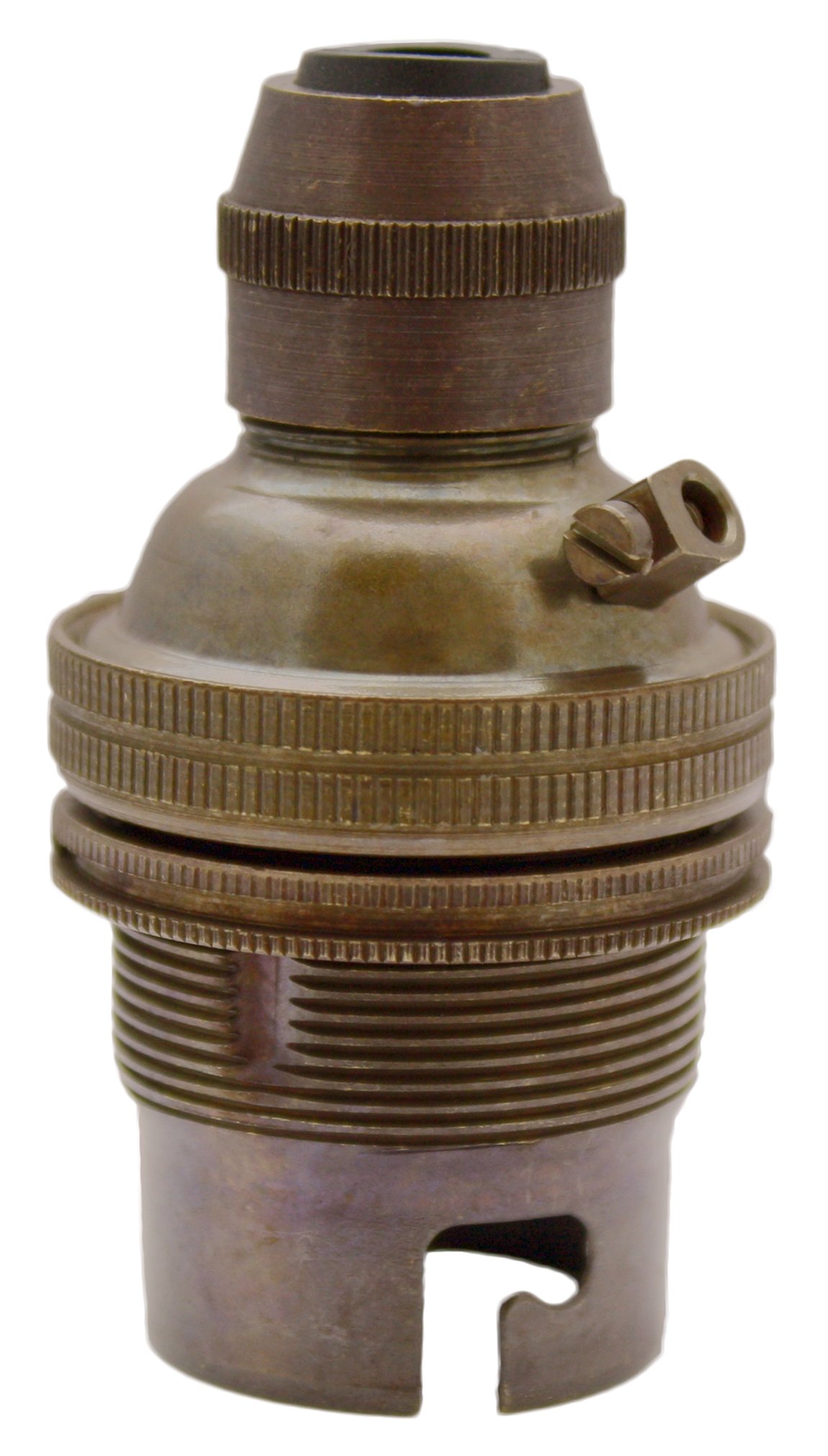 Buy Brass lamp Holder BC B22 lamp Base Antique Light Socket Aged Bulb Holder Pendant