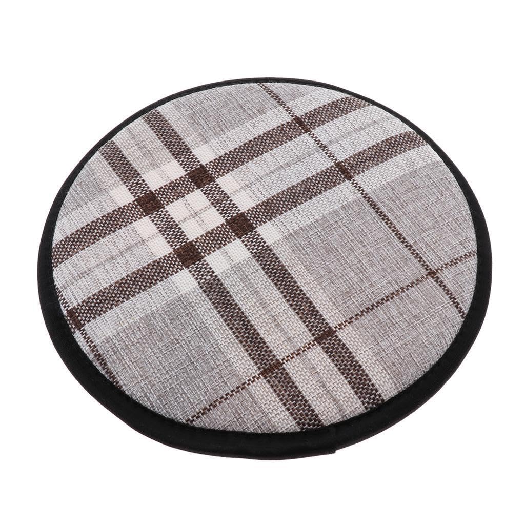 Zambuph Office Chair Cushion Versatile Round Chair Cushion Dining Seat Pad Offering Stability And Comfort For Prolonged With Strap Pads And Cushions