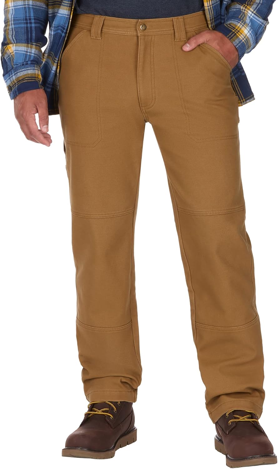 The American Outdoorsman Fleece Bonded Canvas Work Pant