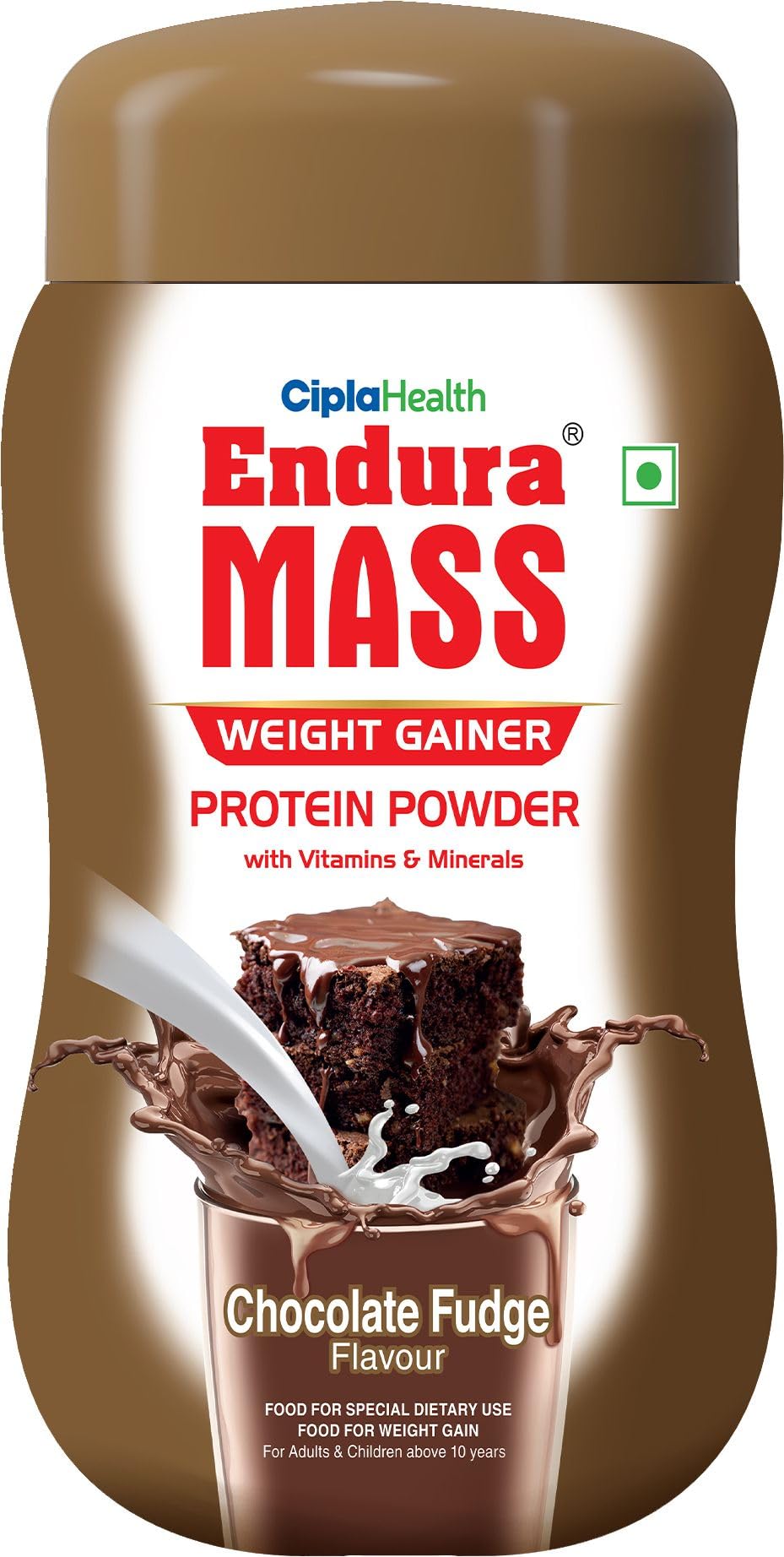 Endura Mass Weight Chocolate Fudge 500g - Image 1