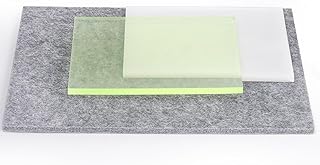 Suwimut 3-Pack Leather Punch Pad - Plastic Mute Hole Punching Mat with Sound Absorbing for Stamping & Cutting Board, DIY Sewing Craft Tool