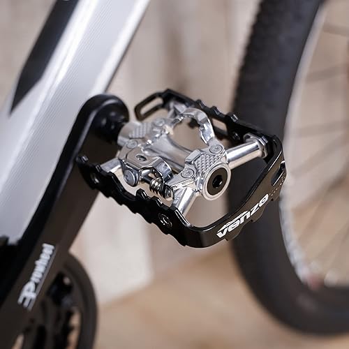 Miniatura 7 de Venzo Womens MTB Bike Bicycle Cycling Shoes with Multi-Function Clip-Less Pedals & Cleats - Compatible with Shimano SPD & Crankbrother System