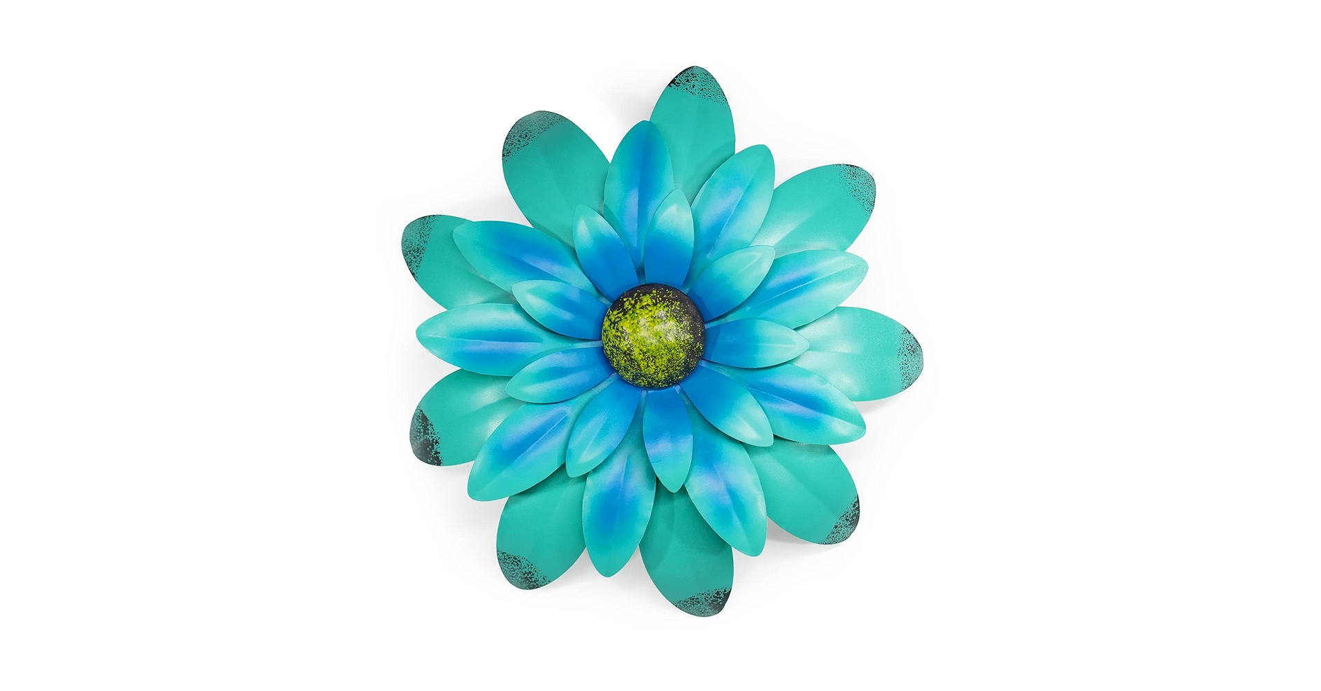 Amazon.com: EASICUTI Blue Metal Flowers Wall Decor Metal