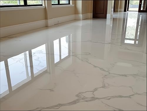 Miniatura 5 de Resina epoxi transparente para pisos de garajes, sótanos, almacenes, tiendas minoristas y más  Altamente duradera  Resistente a arañazos, derrames y