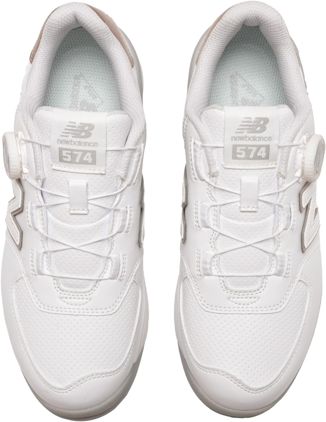 New Balance 574 BOA ゴルフシューズ ホワイト ニューバランス 574 v4 SL BOA@ WG574B2E ゴルフシューズ｜Alpen