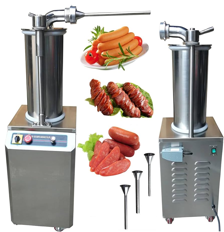 Amazon.com: EQCOTWEA Sausage Stuffer Hydraulic Automatic